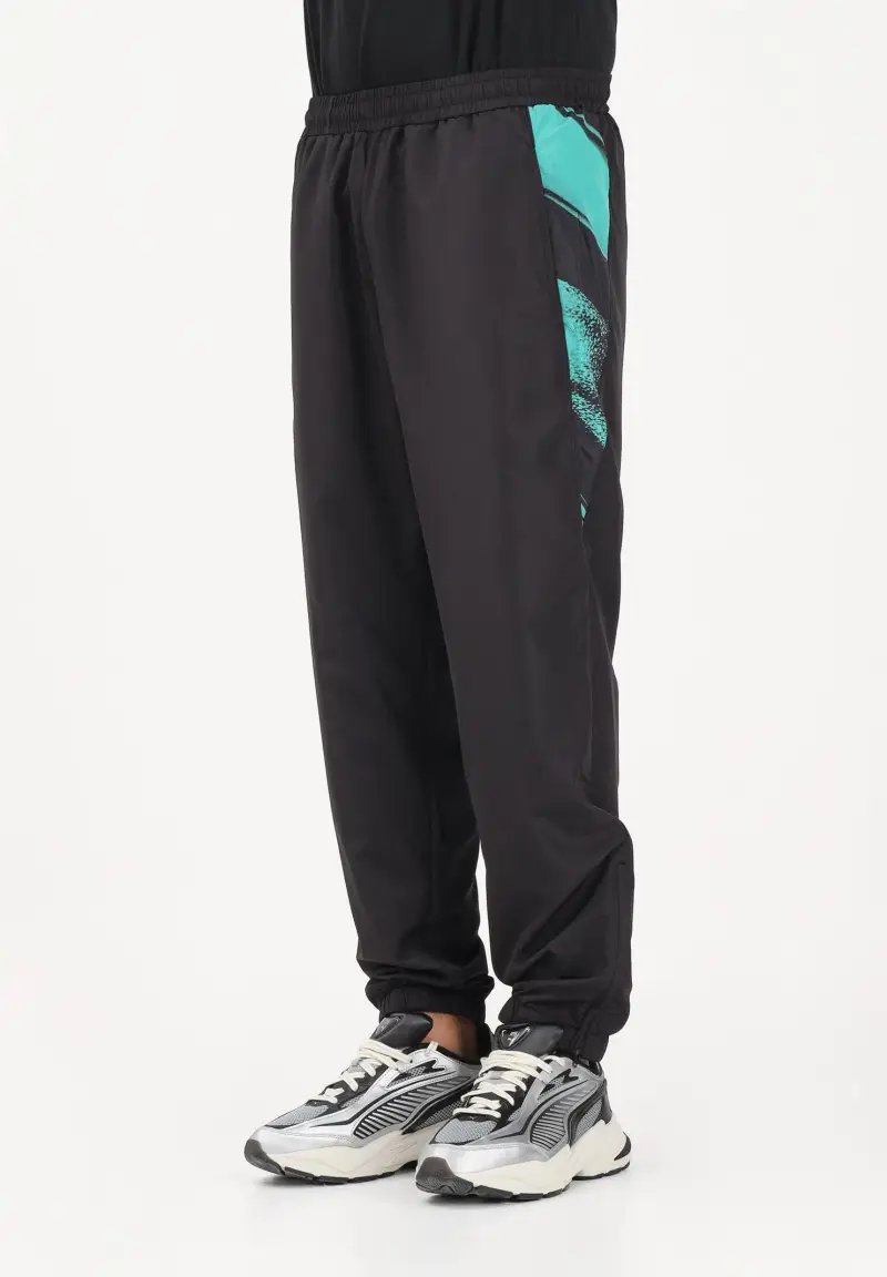 Pantalone sportivo Brush nero da uomo