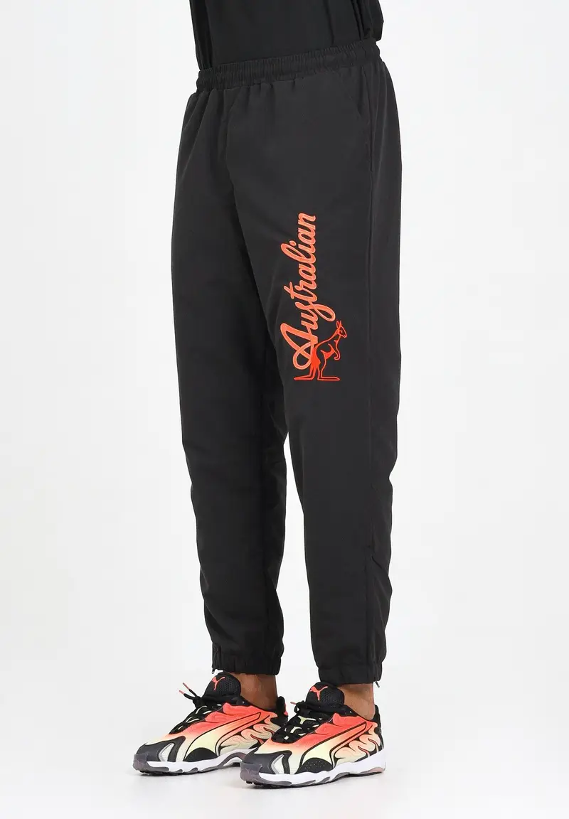 Pantalone sportivo Goran Bumper nero da uomo