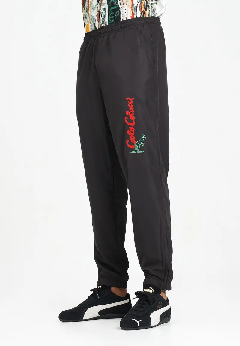 AUSTRALIAN Pantalone sportivo Urban nero da uomo