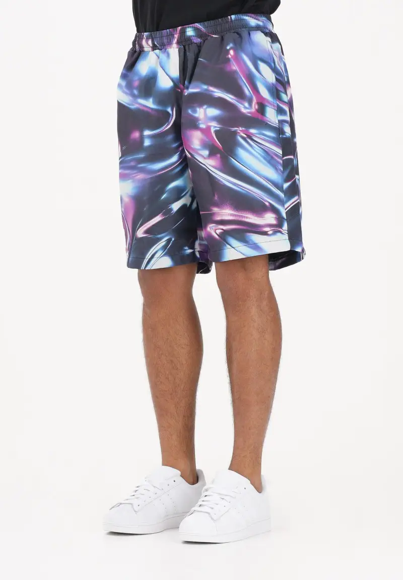 Shorts sportivo Metaliq multicolore da uomo