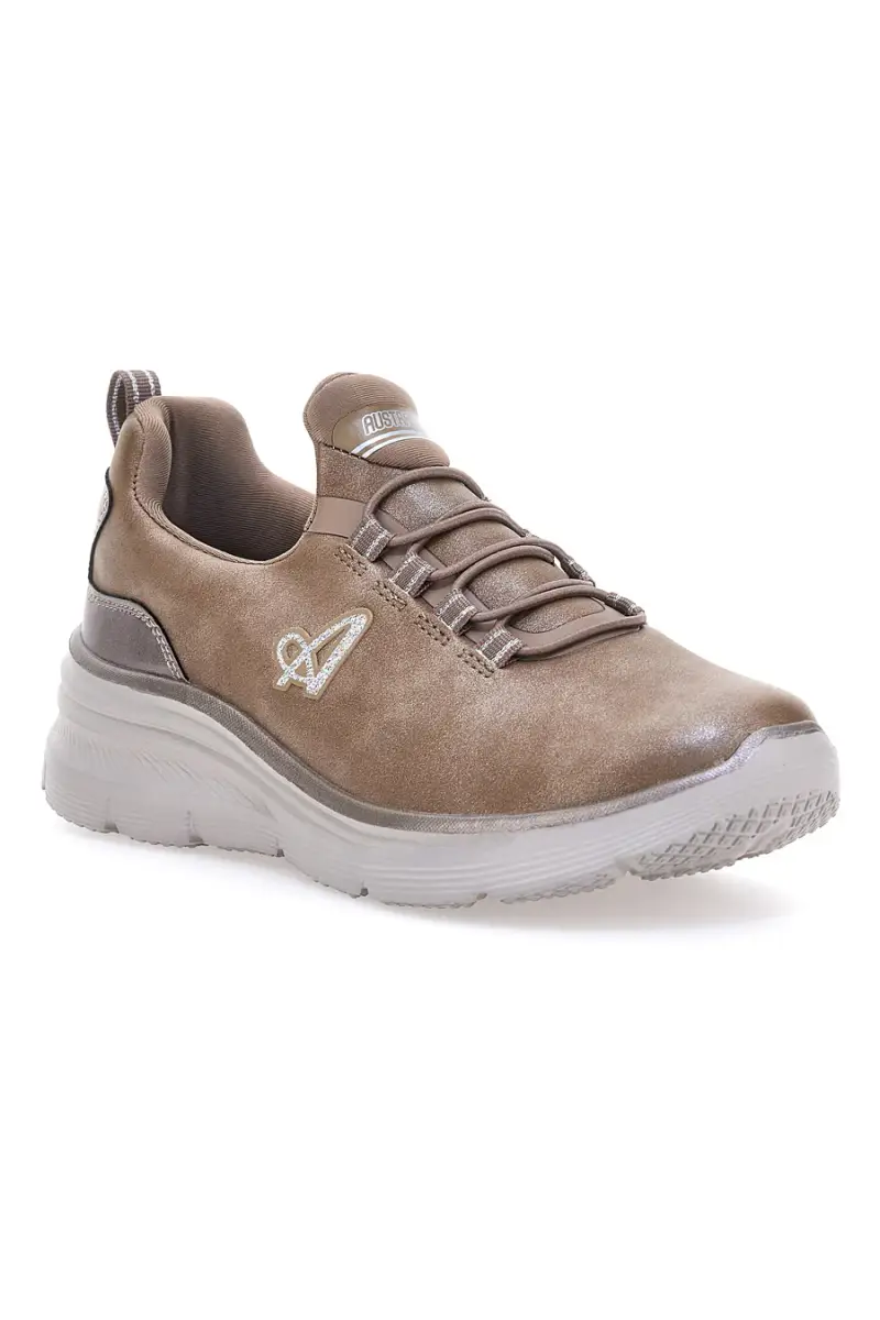 Sneakers beige traspiranti con memory comfort e lacci elasticizzati Australian AU52W511 [BEIGE] miniatura 2