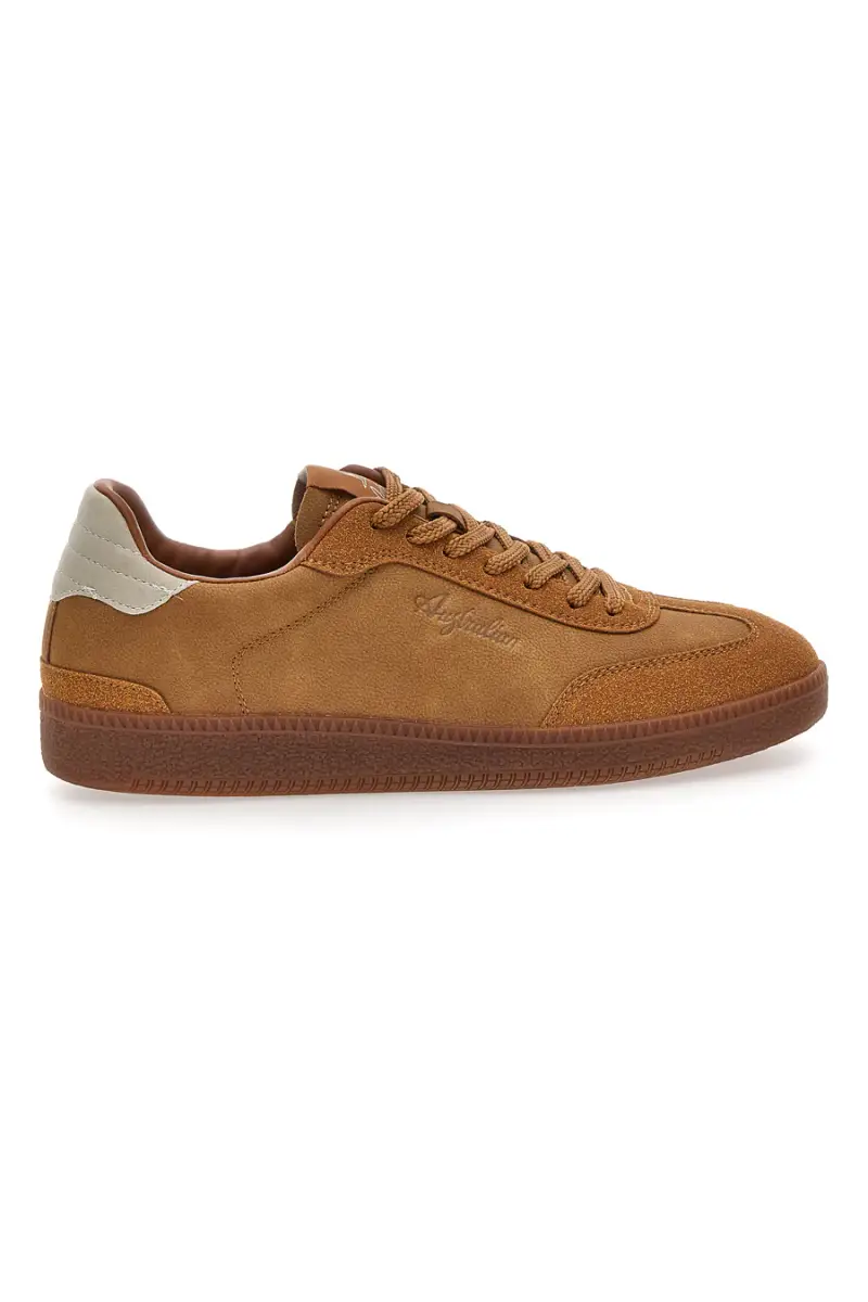 Sneakers marroni con extra insole, energy return e suola in gomma Australian AU52M115 [TAN]