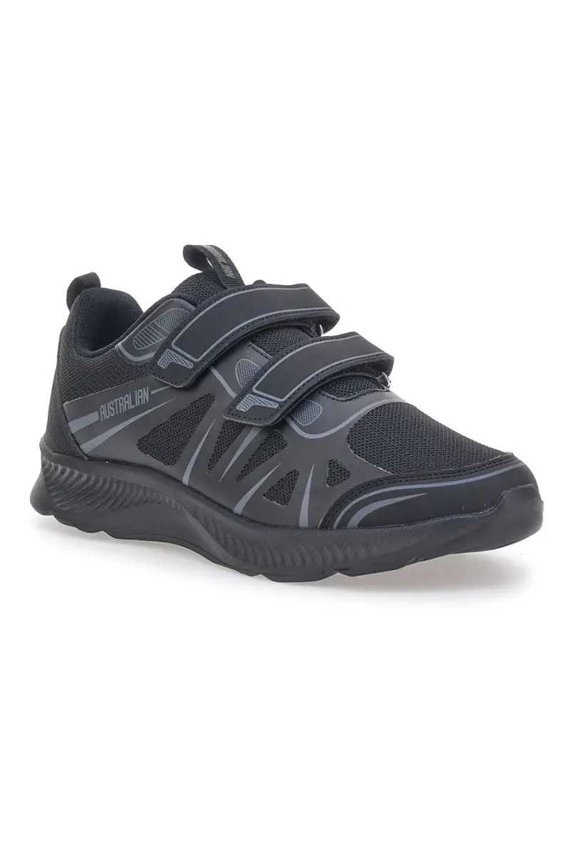 Sneakers Nere Con Strappi Australian AU25M100 [TRIPLE BLACK] miniatura 2