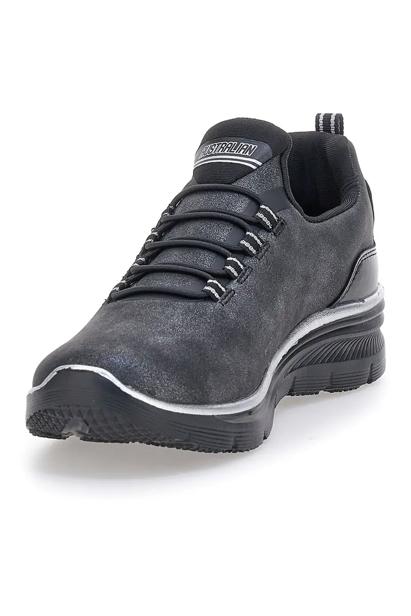Sneakers nere traspiranti con memory comfort e lacci elasticizzati Australian AU52W511 [NERO miniatura 3