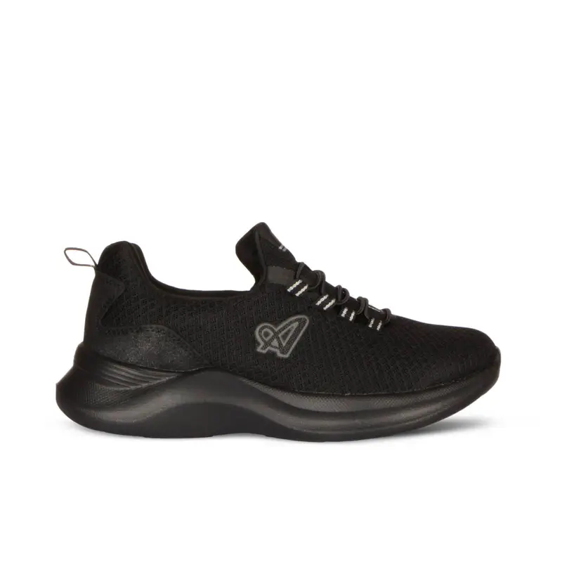 Sneakers running nere da donna con logo laterale