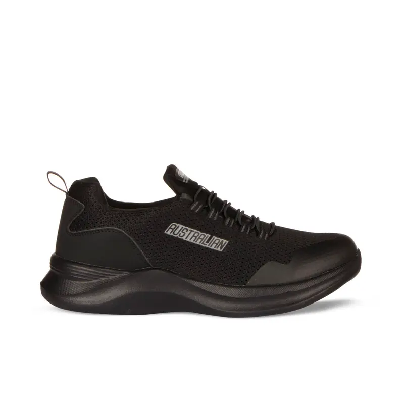 Sneakers running nere da uomo con logo