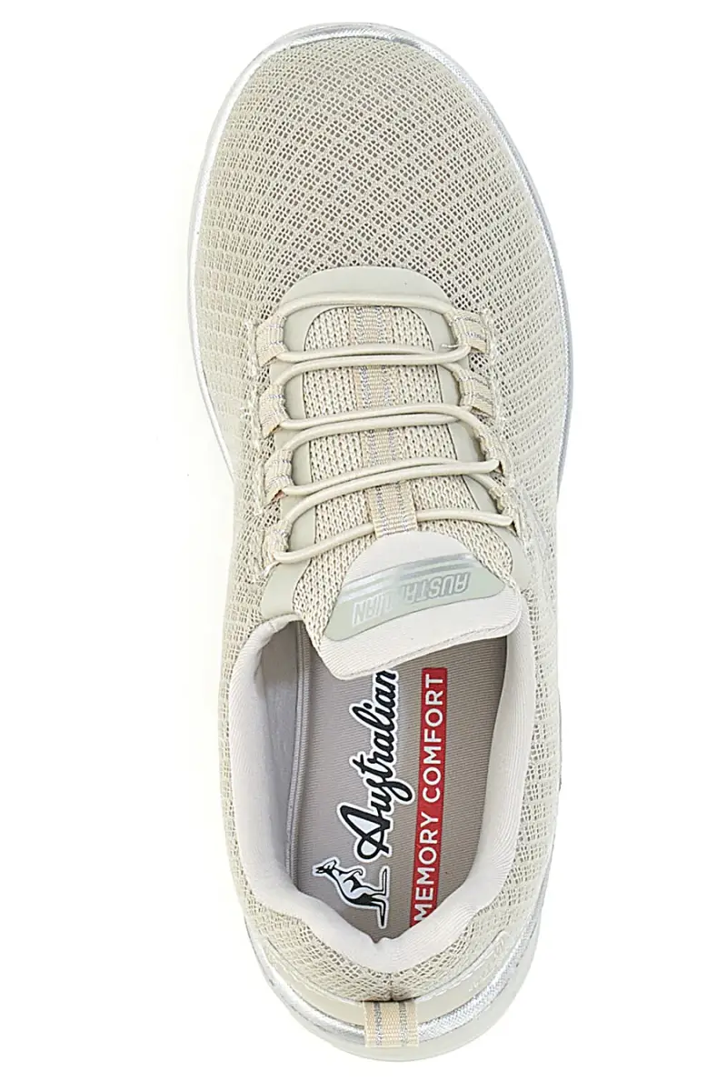 Sneakers Sportive Beige con Tomaia in Mesh AUSTRALIAN AU24W513 [BEIGE miniatura 3