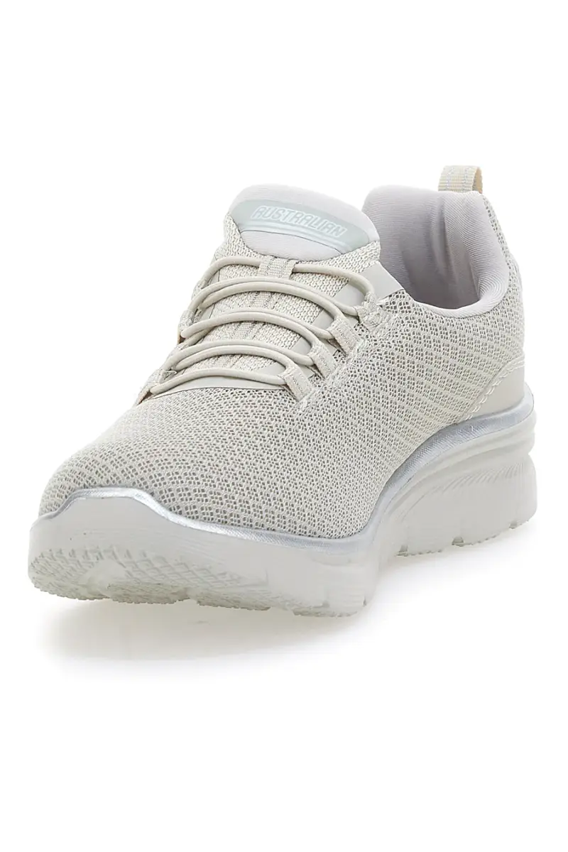 Sneakers Sportive Beige con Tomaia in Mesh AUSTRALIAN AU24W513 [BEIGE miniatura 4
