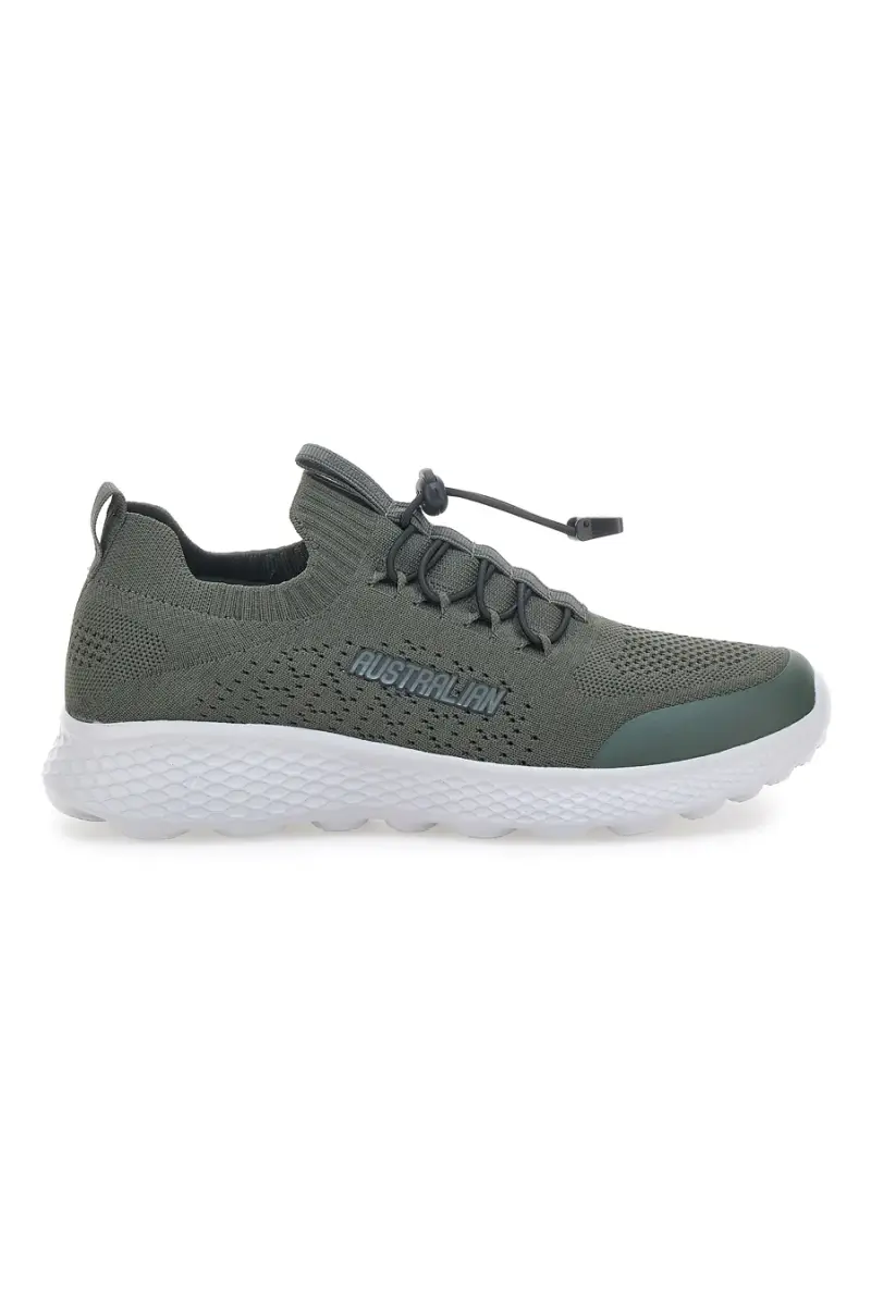 Sneakers Verde Militare Con Tomaia in Mesh e Effetto Memory AUSTRALIAN AU25M107 [MILITARY]