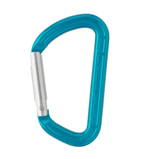 Mini Biner - moschettone per materiale Blue