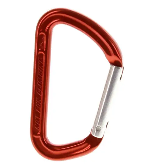 Mini Biner - moschettone per materiale Red