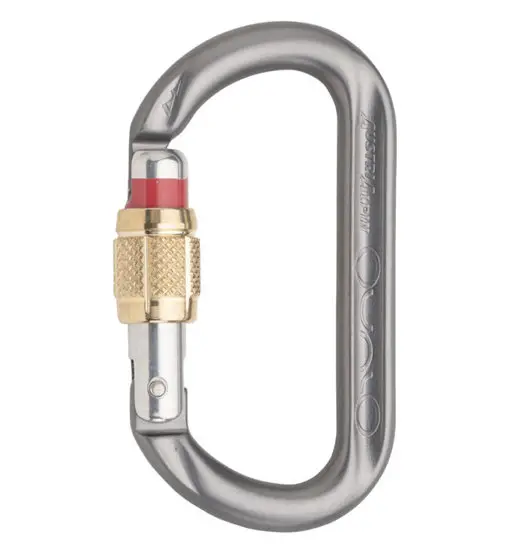 Ovalo GI - moschettone Grey