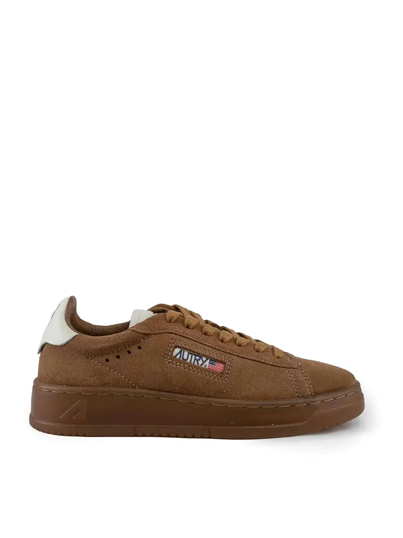 Dallas Low Sneakers in pelle scamosciata Marrone