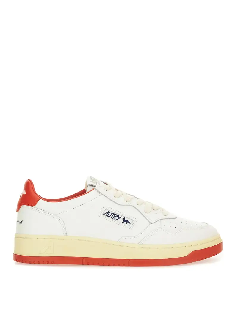 Sneaker bassa da medaglia Bianco