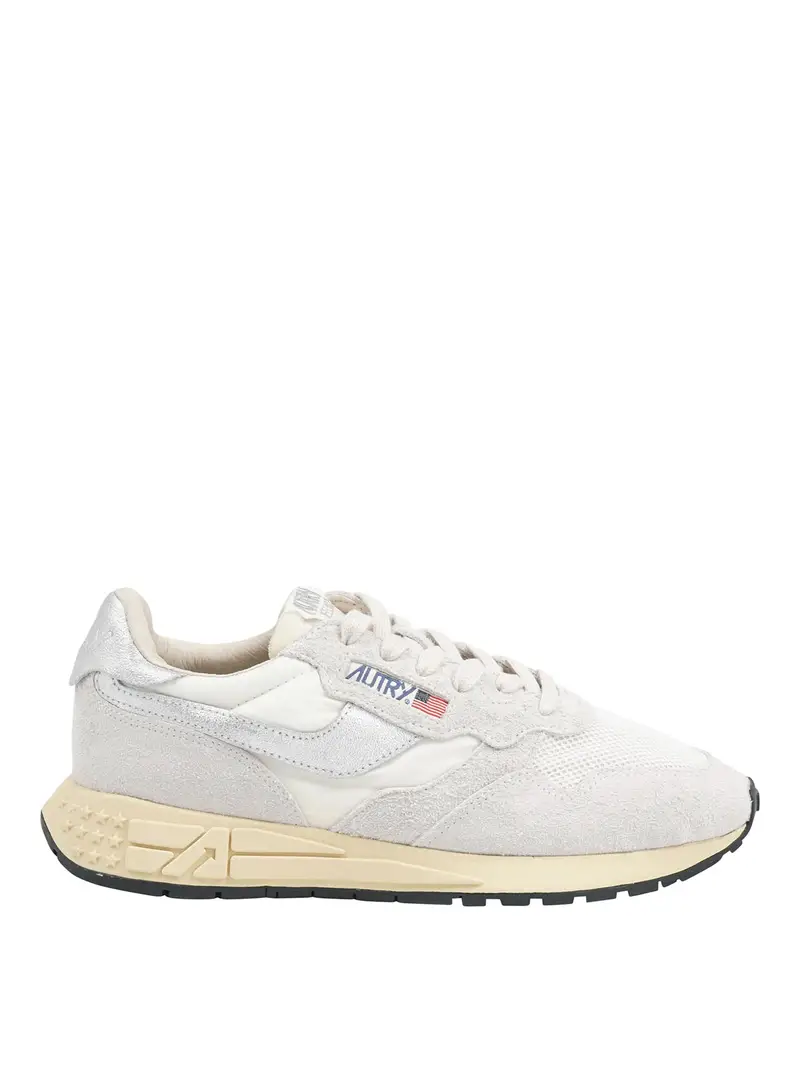 Sneaker beige-silver