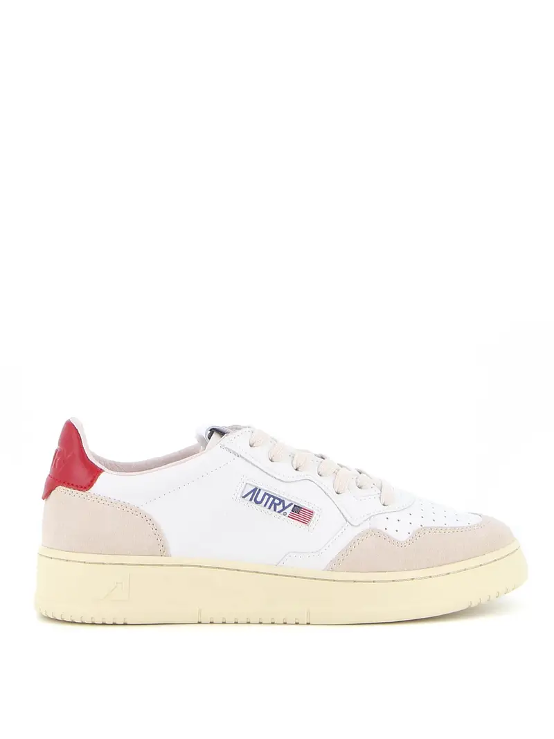 Sneaker Medalist con talloncino rosso Bianco
