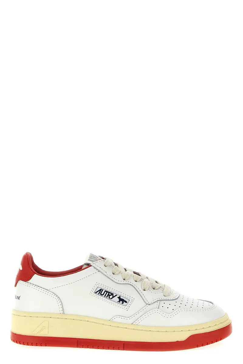 Sneaker 'Medalist Low' Autry X Maison Kitsuné Rosso