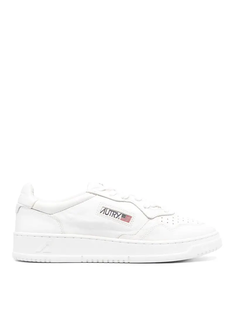 Sneaker uomo bassa da medaglia Bianco