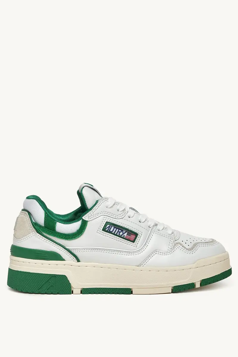 Sneakers Autry clc bianco e verde