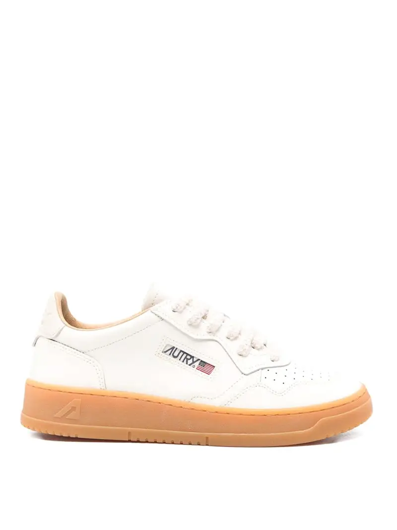 Sneakers bianche da medaglia Bianco
