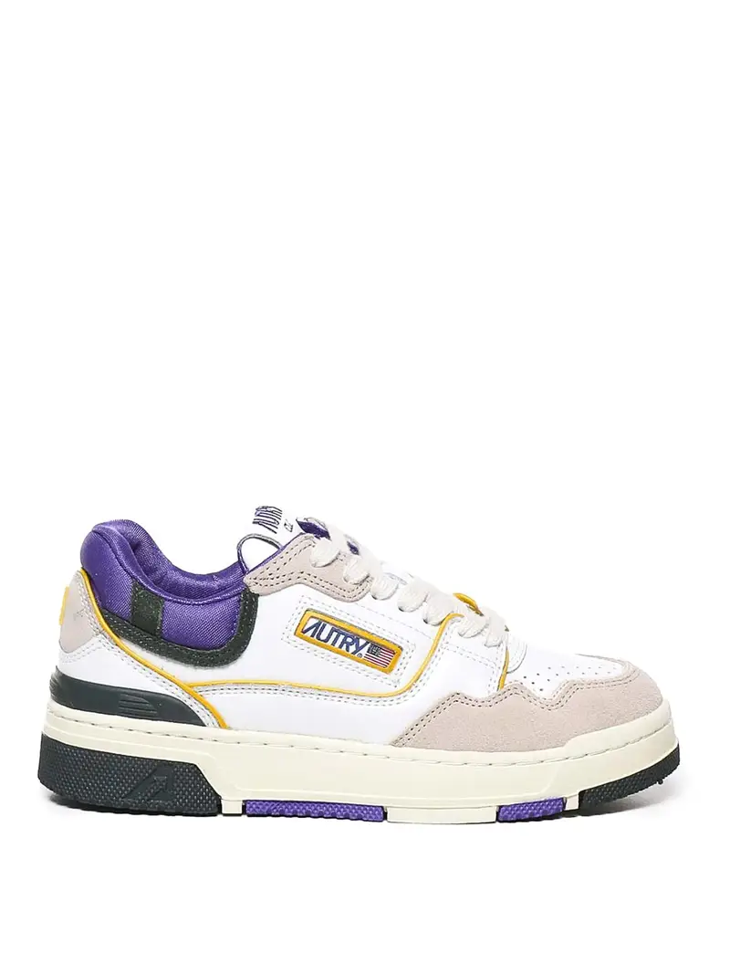Sneakers Clc In Pelle Di Vacchetta Viola