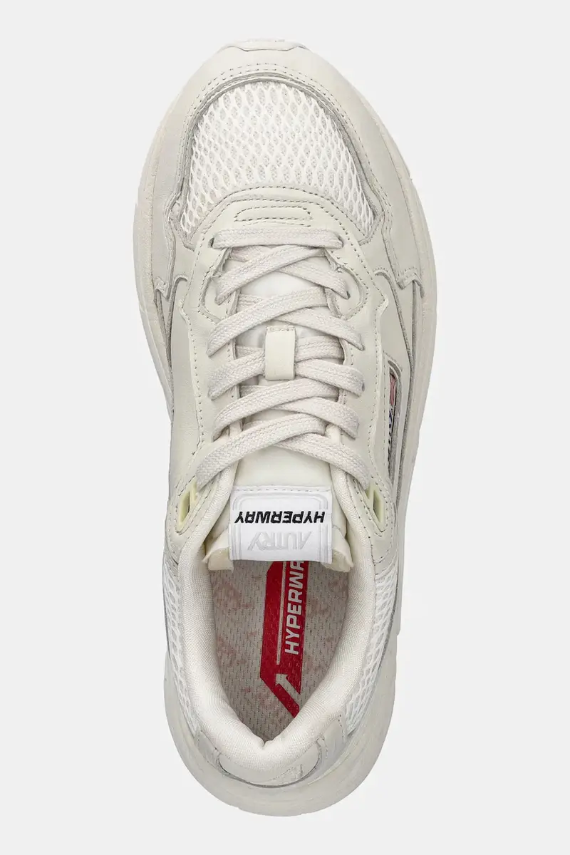 sneakers Hyperway donna colore beige A1UNHYLWGP01 miniatura 4