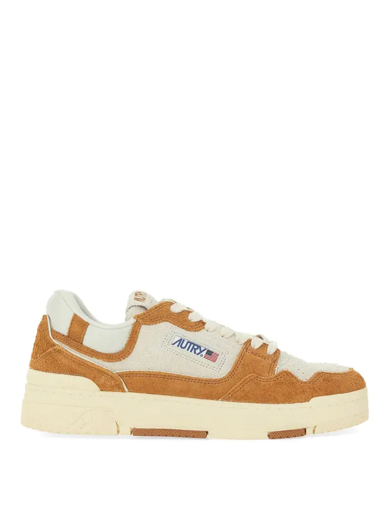 Sneakers in pelle Arancione