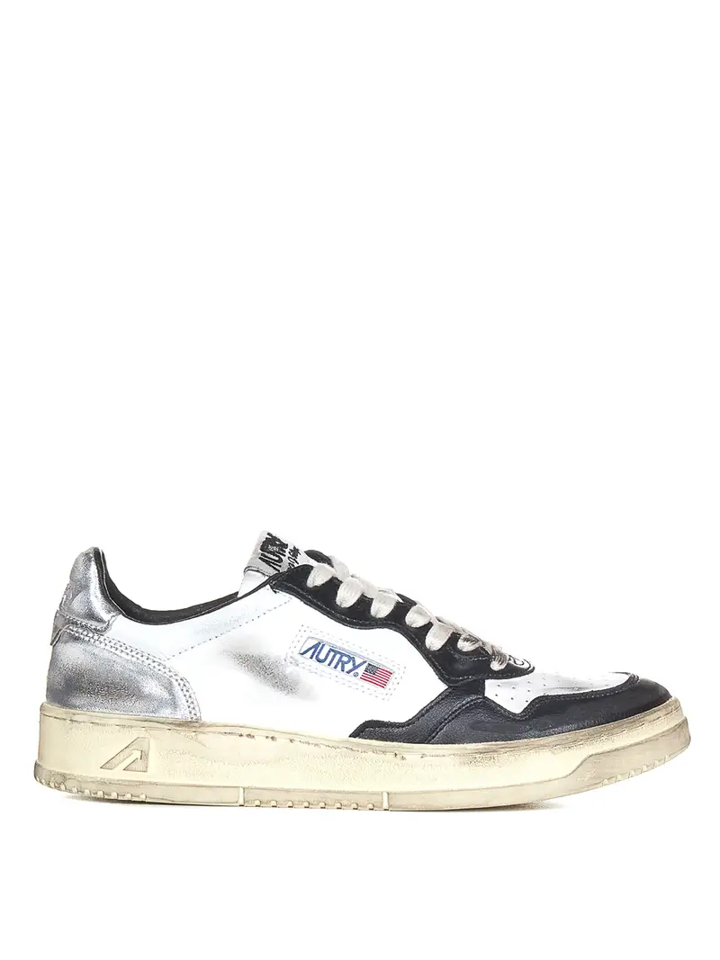 Sneakers in pelle Bianco