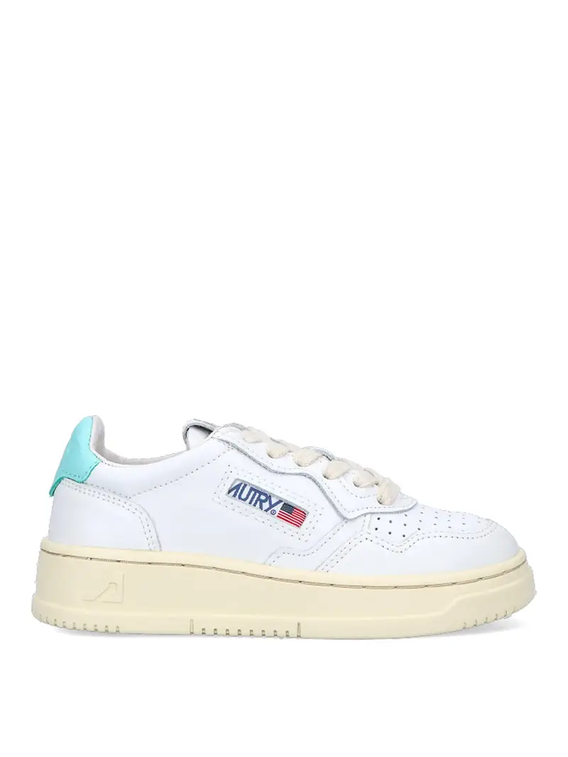 Sneakers in pelle Bianco