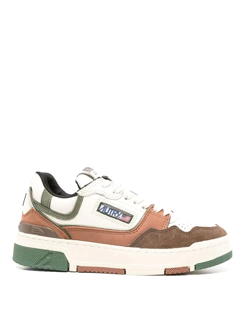Sneakers in pelle Marrone