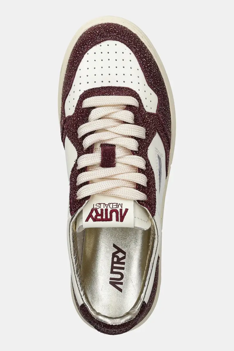 sneakers in pelle Medalist colore beige A1UNAULWTA05 miniatura 4