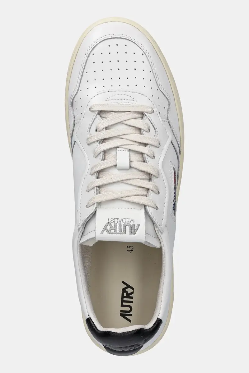 sneakers in pelle Medalist uomo colore bianco A1UNAULMLL22 miniatura 4