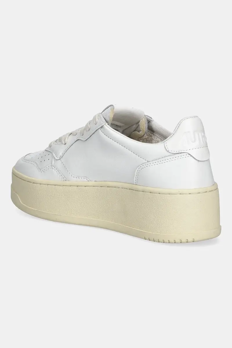 sneakers in pelle Platform colore bianco A1UNPTLWLL15 miniatura 3