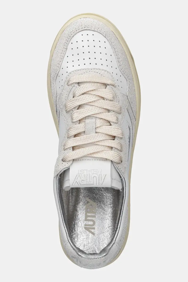 sneakers in pelle Platform donna colore bianco A1UNPTLWTA01 miniatura 4