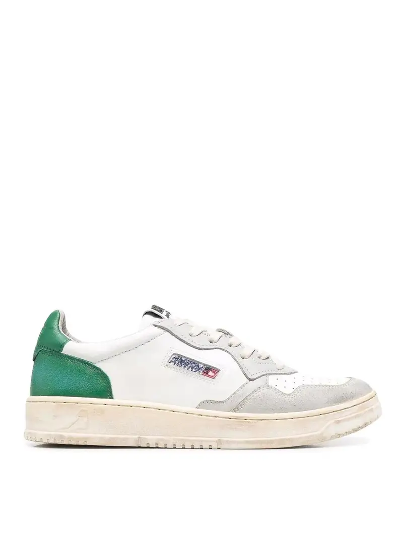 Sneakers logate Verde