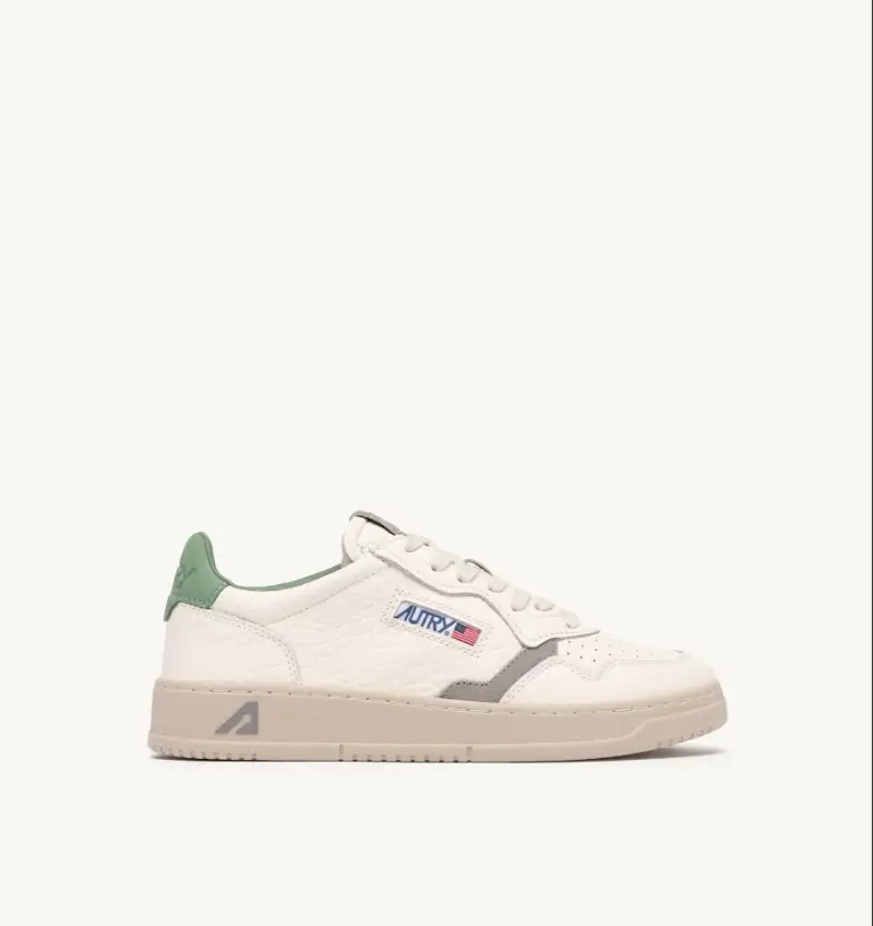 Autry Sneakers in pelle loden frost e retro verde