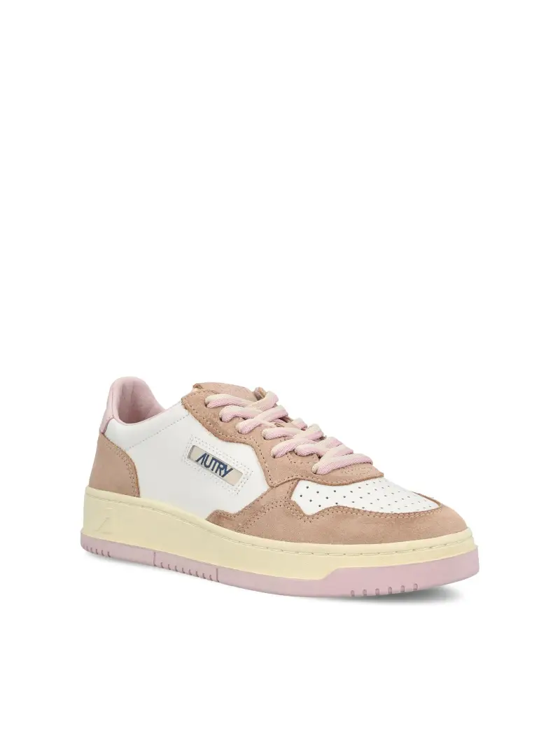 Sneakers Medalist Low In Pelle ROSA miniatura 2