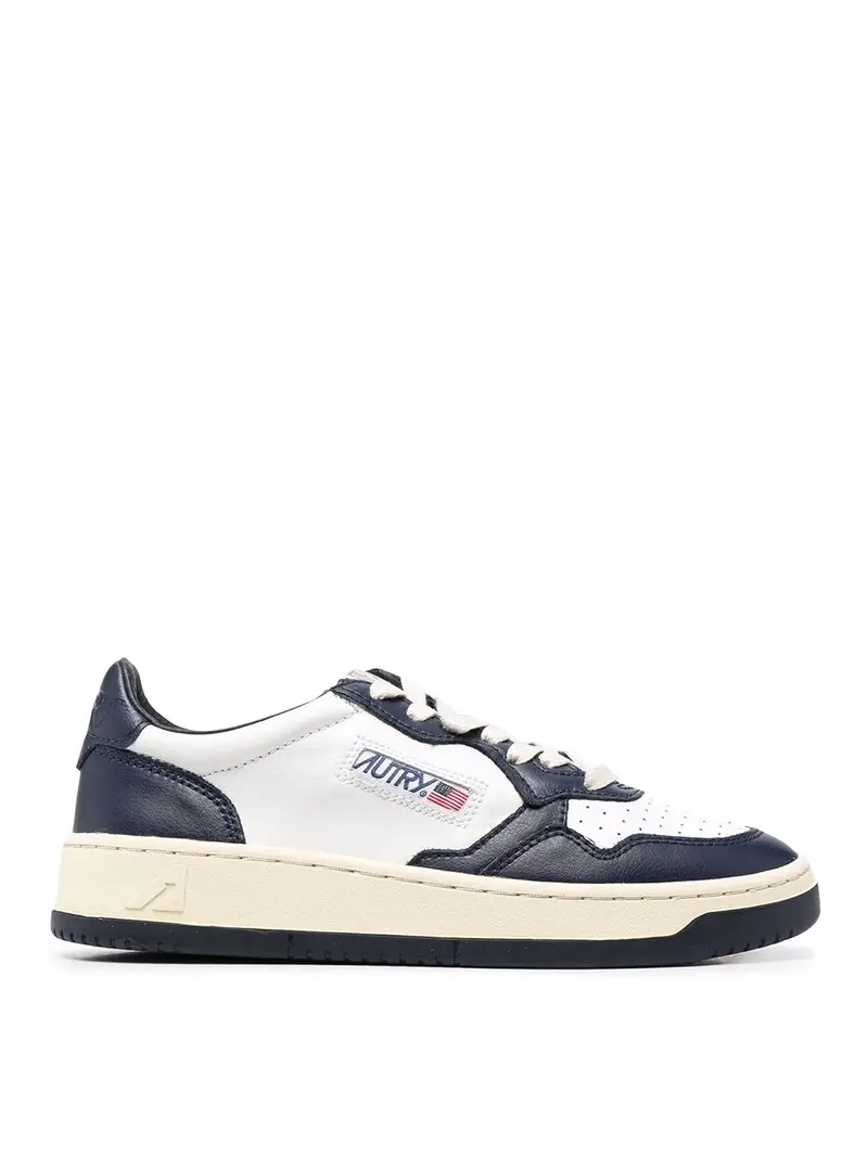 Sneakers Medialist basse in pelle Blu