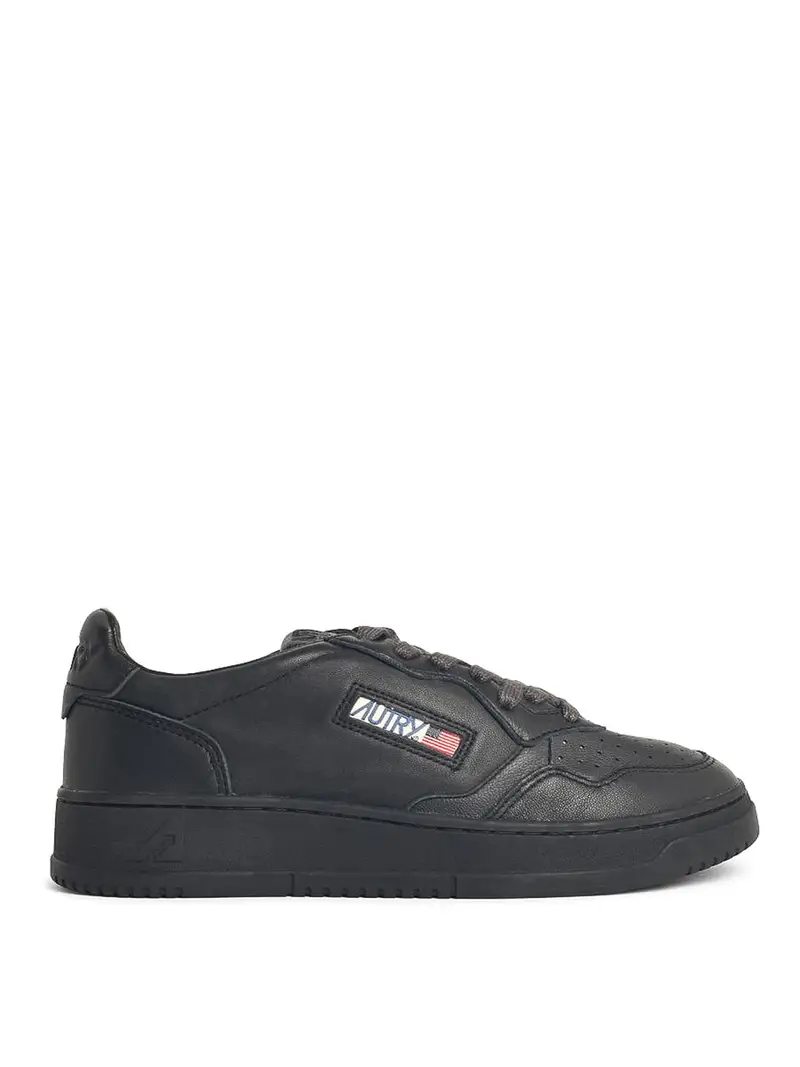 Sneakers Medialist in pelle nera Nero