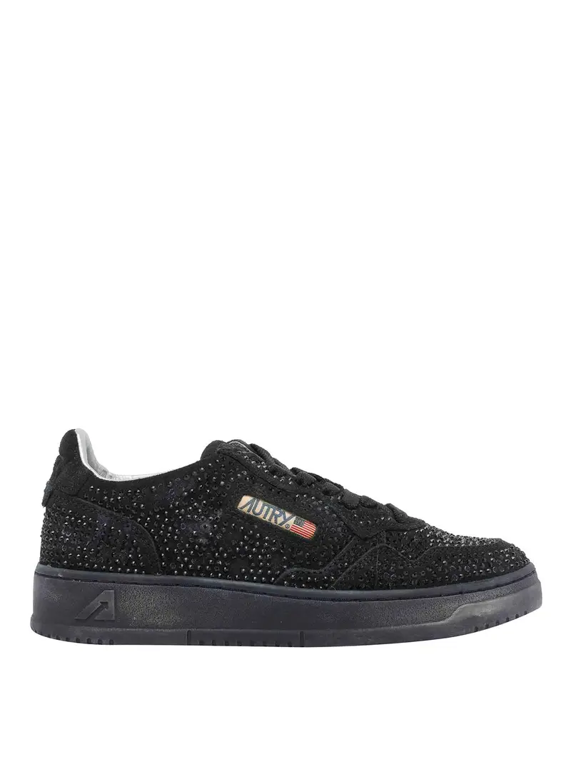 Sneakers Medialist Strass Nero
