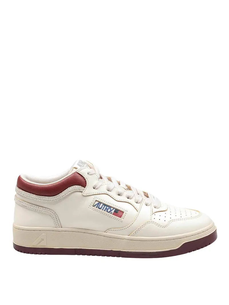Sneakers Sneakers Med-Way In Pelle Bianco