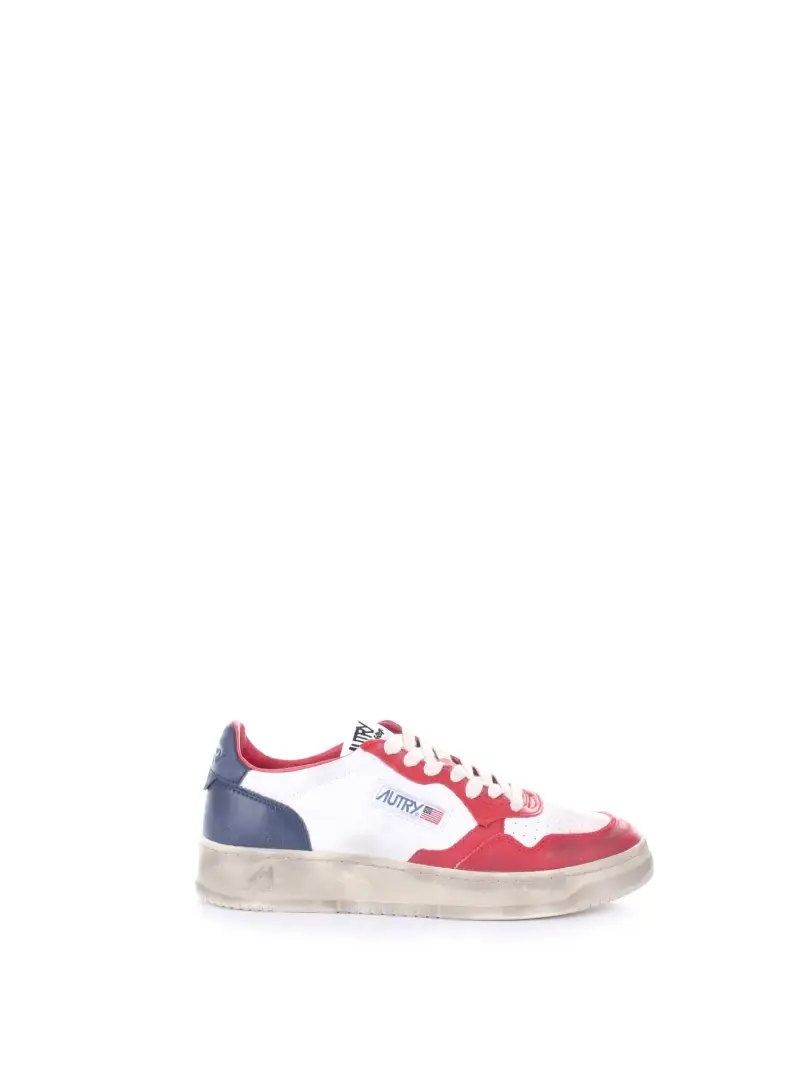 Autry Sneakers Uomo Bianco e Rosso