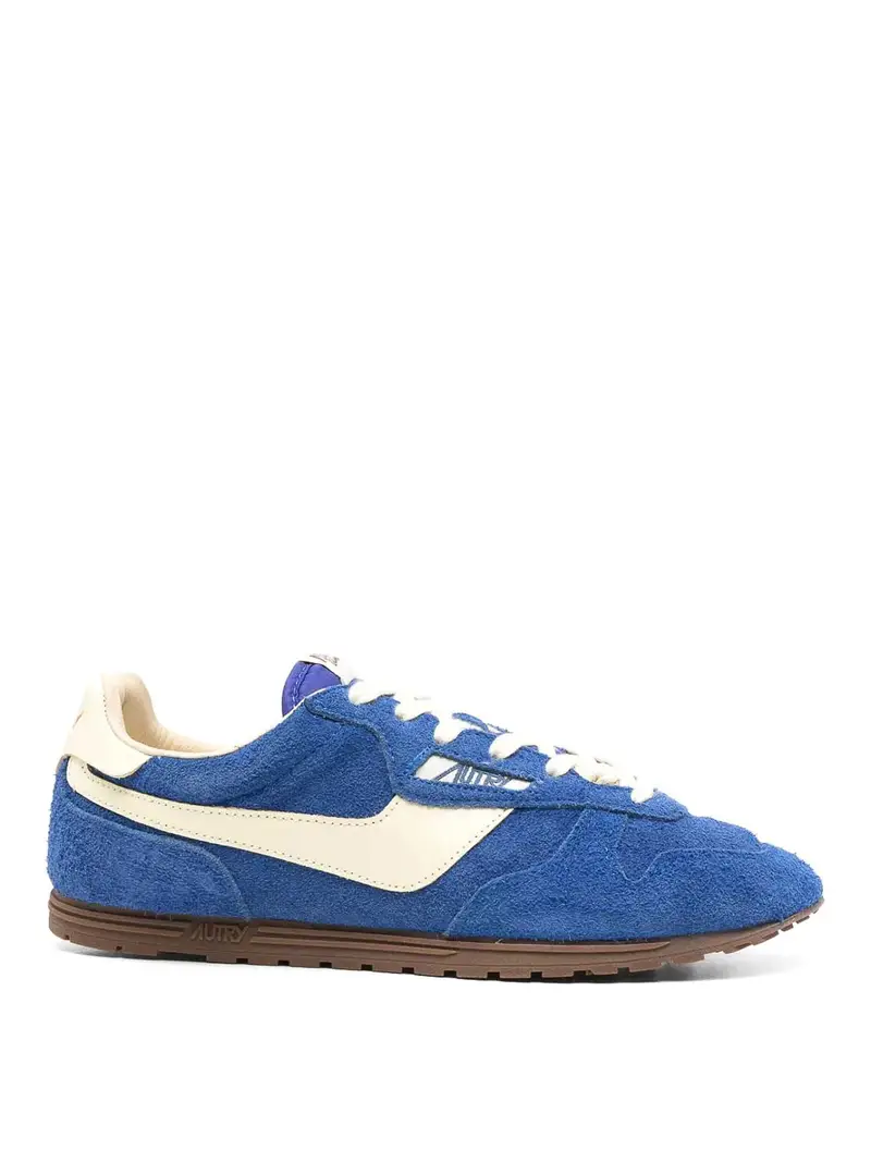 Sneakers Windspin in suede e pelle Blu