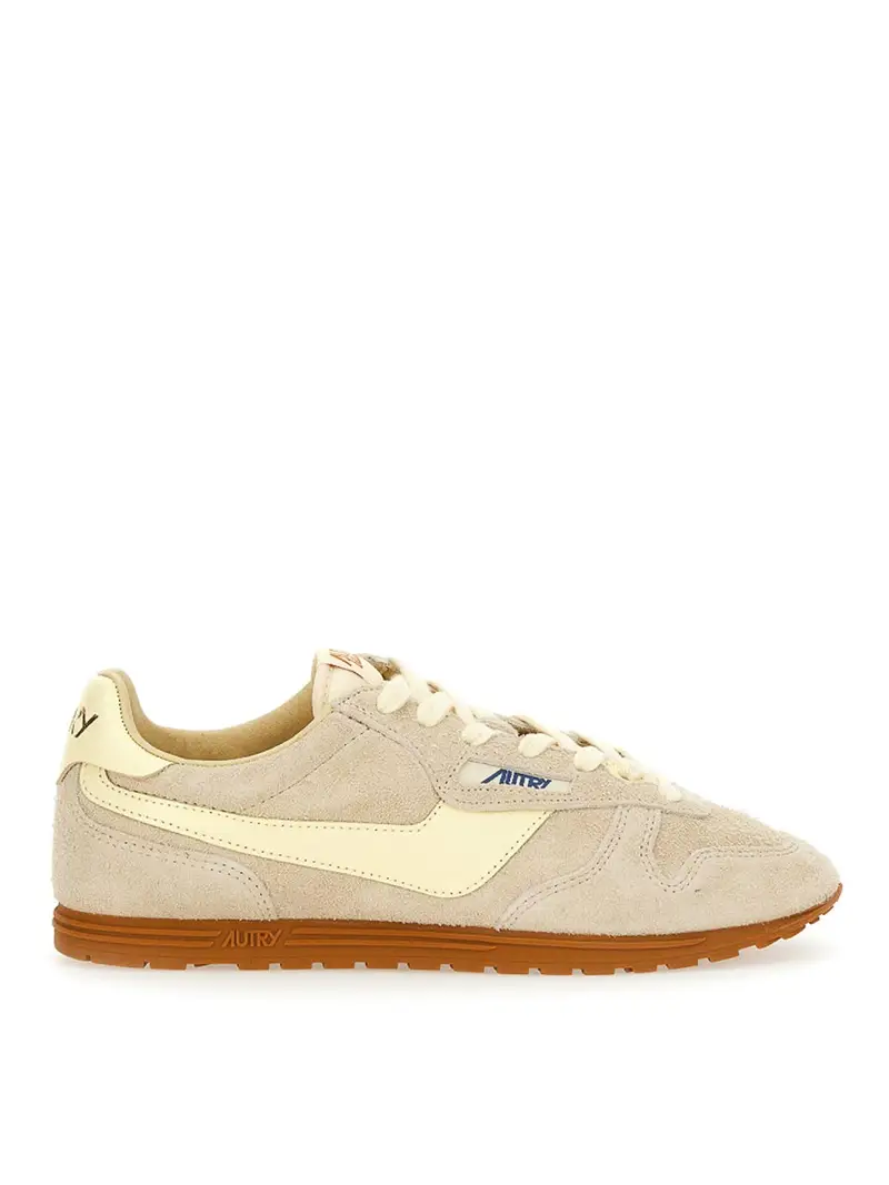 Sneakers Windspin in suede e pelle Grigio