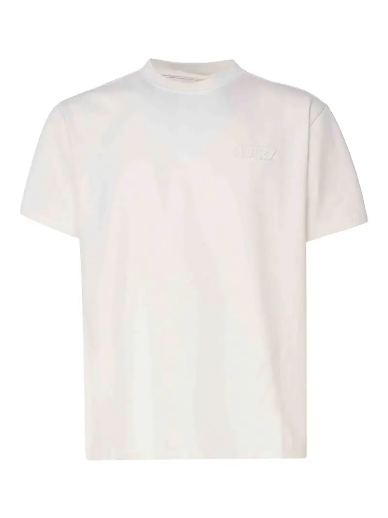 T-shirt in cotone pesante Bianco