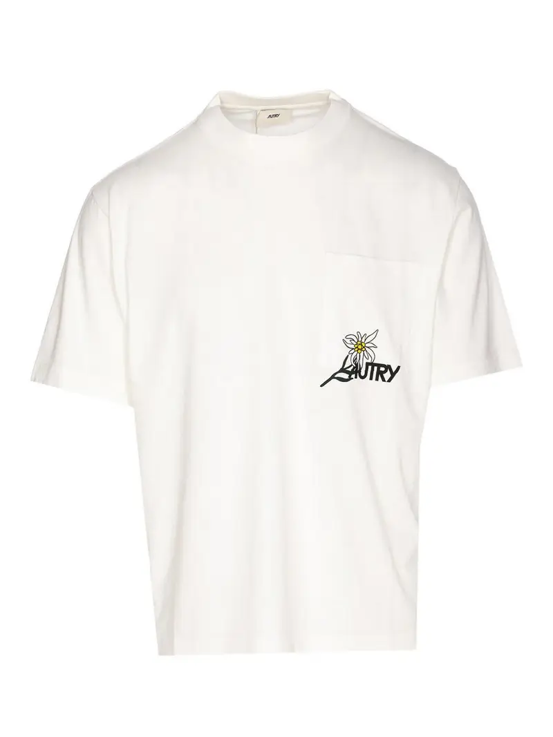T-shirt logo Bianco