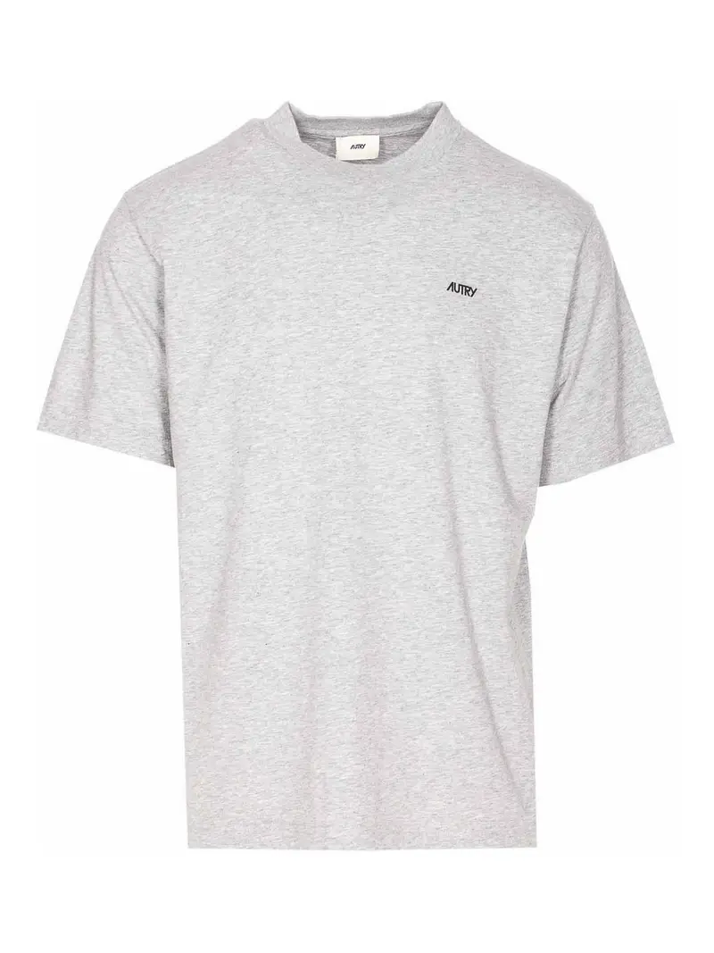 T-shirt logo Grigio