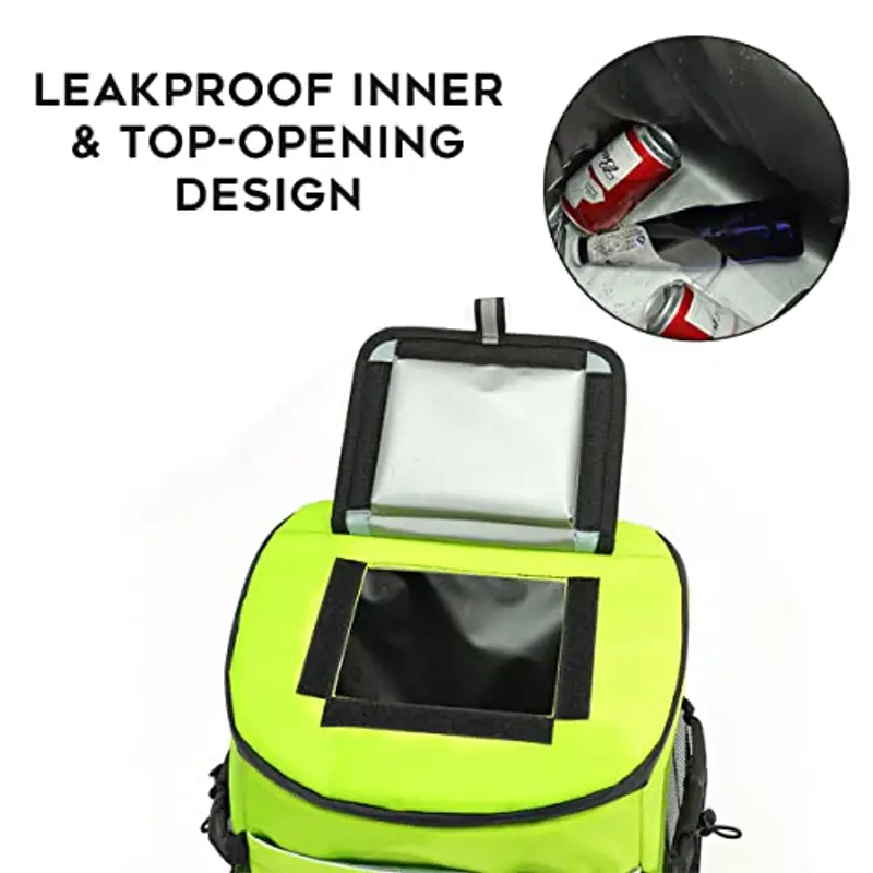 AUXDIQ Zaino da Picnic 30 Litri Zaino Termico Porta Pranzo Borsa Frigo Isoterma per Campeggio Barbecue miniatura 3