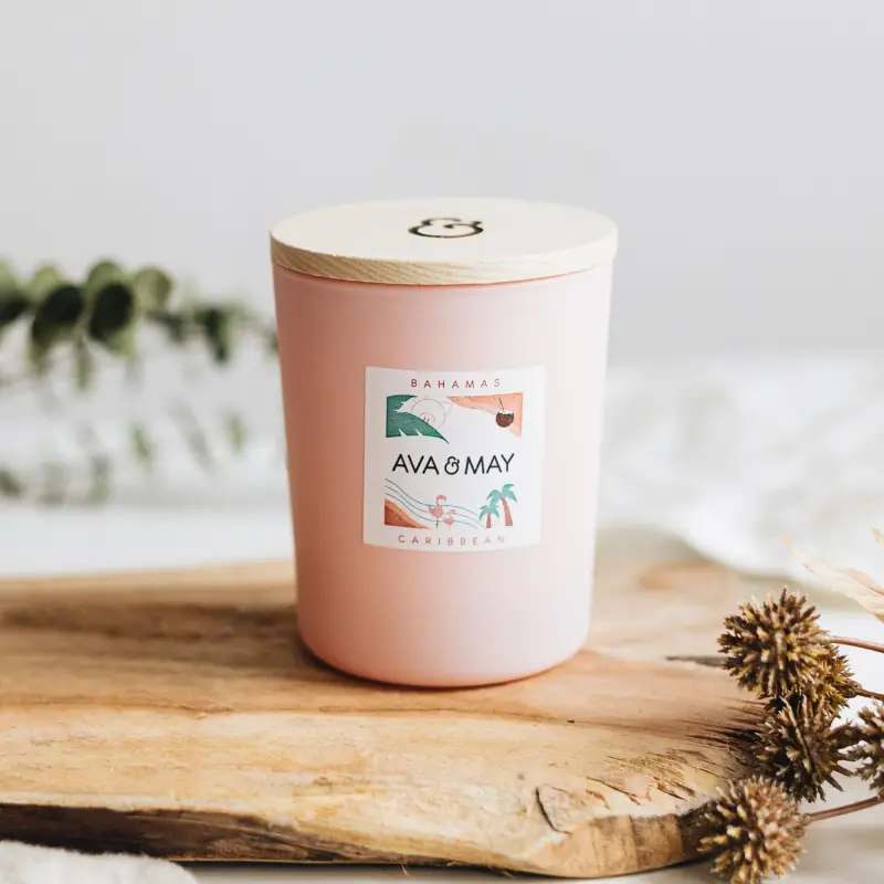 Candele Bahamas 180g - - Candele profumate miniatura 5