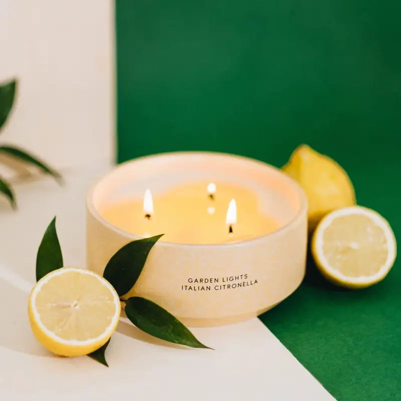 Candele Italian Citronella 450g - - Candele profumate miniatura 3
